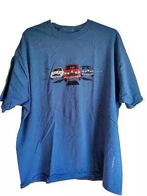 Mini Coopers Blipshift Men's T-shirt Blue XL • $14.99