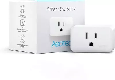 ~NEW~ Aeotec Smart Switch 7 Gen7 Z-Wave Plus Smart Plug Power Monitor[ZWA023] • $66.99