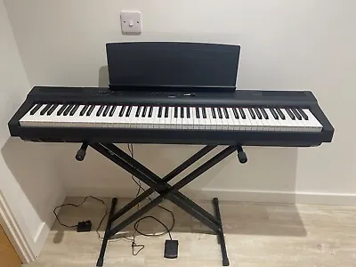 Yamaha P-125 Portable Digital Piano Keyboard With Single Pedal And Stand • £600