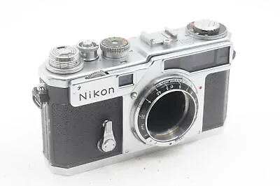 $471.48 • Buy Nikon SP Rangefinder Camera Body Cloth Shutter Chrome #420
