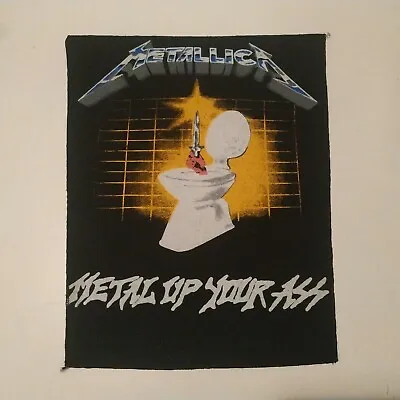 Vintage    METALLICA   Unused  80s BACK PATCH    • $74.99