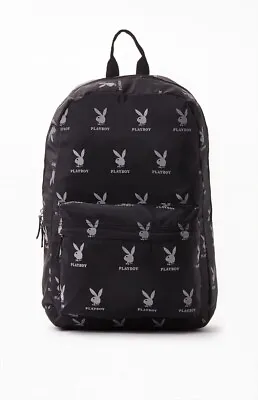 PLAYBOY Backpack (NEW) Play Boy Bunny PB LAPTOP SLOT Rabbit Head - FREE SHIPPING • $48.95