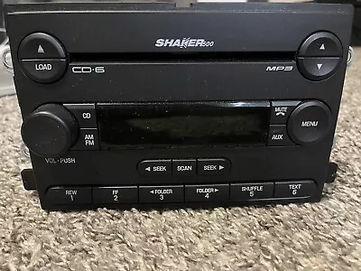 05-06 Ford Mustang OEM Shaker500 Radio MP3 AUX 6 Disc CD CHANGER Player Receiver • $189.99