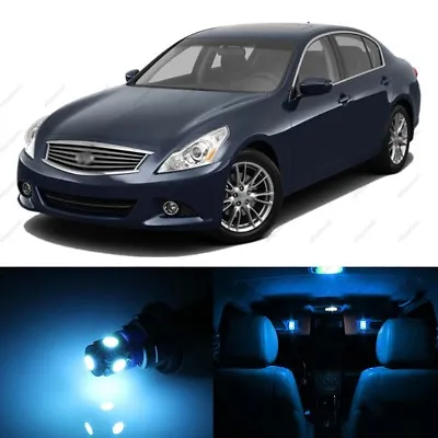 15 X ICE BLUE LED Interior Light Package For 2008 - 2017 Infiniti G37 Q50 + TOOL • $13.99