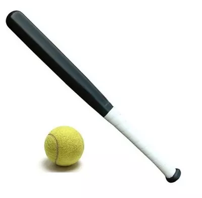 £8.99 • Buy High Quality 18  Wooden Rounders Baseball Bat Garden Fun Play Set + Free Ball BL