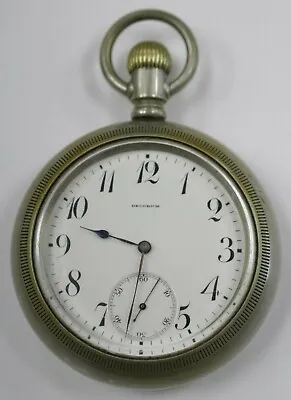 1901 Vintage Longines Pocket Watch For Decorum Watch Co. St. Imier Swiss Size 18 • $199.99