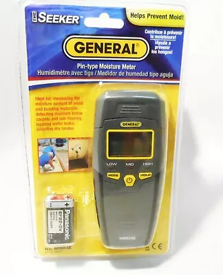 The Seeker General Pin-Type Moisture Meter Model: MMD4E • $47.97