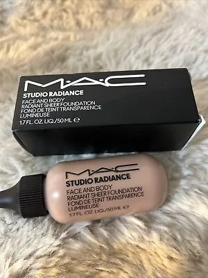 MAC Studio Radiance Face And Body Radiant Sheer Foundation (W3) 50ml/1.7oz NIB • $20