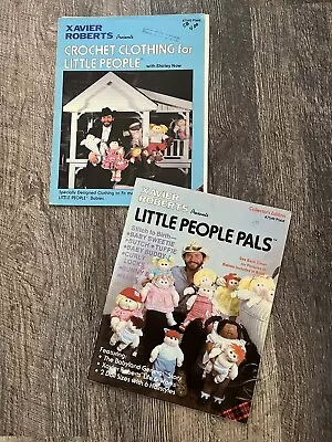 Lot Of 2 Xavier Roberts Little People Pals Coll. Edition 7546 & 7545 Plaid 1980s • $9.99
