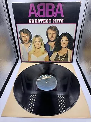 LP MUSICA ROCK POP ABBA ‎– Greatest Hits Epic Italy 1979 EPC 69218 • £30.98