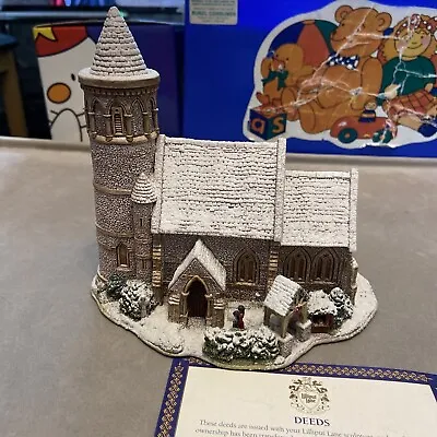 Lilliput Lane Cottages St Stevens Church  No Box • £40