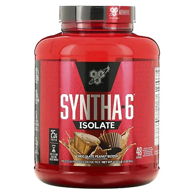 Syntha-6 Isolate Protein Powder Drink Mix Chocolate Peanut Butter 4.02 Lb • $77.07