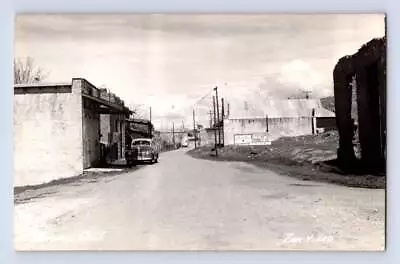 Hornitos California RPPC Vintage Zan Mariposa County Street Photo Coke Sign ~40s • $29.99