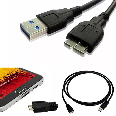 USB 3.0 Data Charger Sync Cable For Samsung Galaxy Note 3 III N9005 N9000 4G Lte • $4.99