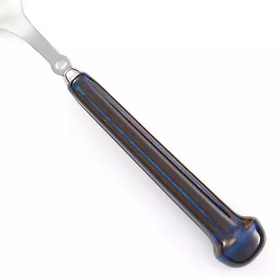 Denby MIDNIGHT Stainless Kismet Regency BLUE W/ Brown Silverware CHOICE Flatware • $15.89