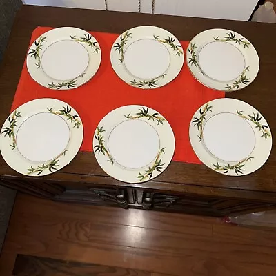 Vtg Kent Japan Bali Hai Set Of 6 Bread Plates Pristine Condition Appears Unused • $25