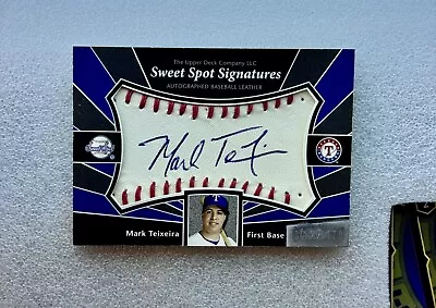 2004 Upper Deck Sweet Spot Signatures Mark Teixeira • $5.99