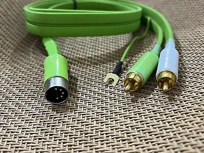 Oyaide 5 Pin DIN To RCA LPPlayer Amplifier Cable For Vinyl Record Audio Bang 1m • $35.99