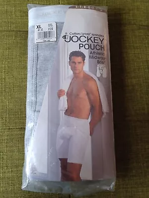 Vintage Jockey Pouch Athletic Midway Brief - Size  XL - Sealed NOS - Dated 1993 • $14.99
