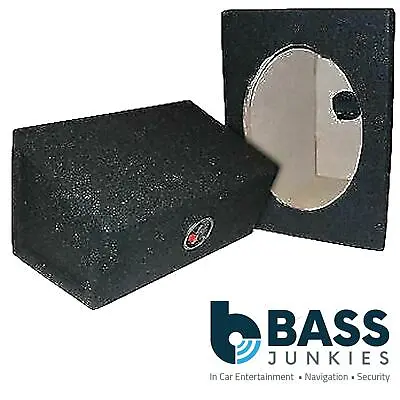 £34.95 • Buy 6x9 Car Speaker Box MDF Enclosure In BLACK Carpet With Terminals (Sold As Pairs)