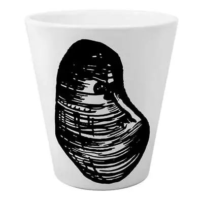 'Sea Mussel' Ceramic Plant / Flower Pot (FP00001463) • £12.99