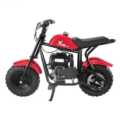 Pocket Bike Pit 40cc Mini Dirt Bike Motorcycle Gas-Power For Kids & Teens Red • $299.99