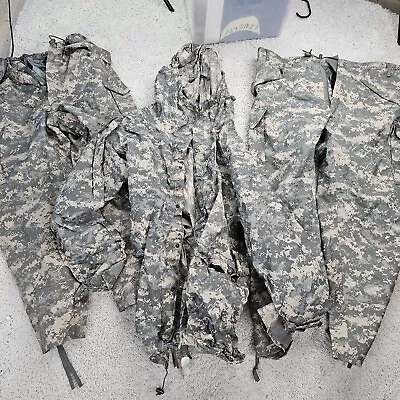 Military Improved Rainsuit Trousers Set Of 3 Wet Weather ACU Camo Orc Gore Tex • $59.50