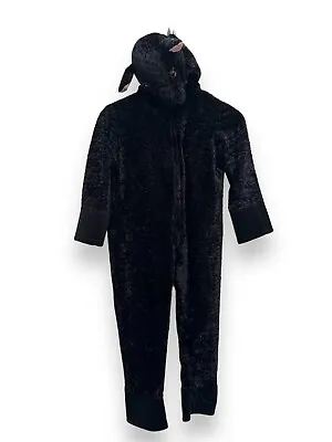 Childrens Black Sheep One Piece Age 5-8yr - Ex Hire Fancy Dress Costume Medieval • £14