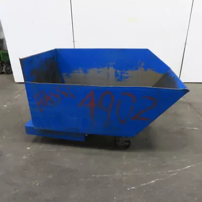 Vestil H-50-MD 1/2 CU Yard Low Profile Self Dumping Trash Hopper 4000# Casters • $699.99