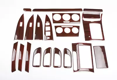 20PCS Peach Wood Grain Car Interior Kit Cover Trim For Mazda 6 2006-2015 • $395