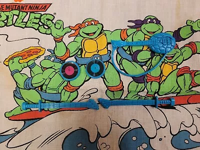 TMNT Rock N Rollin Classic Rocker Leo Accessories Guitar Vintage 1991 Turtles • $21.44