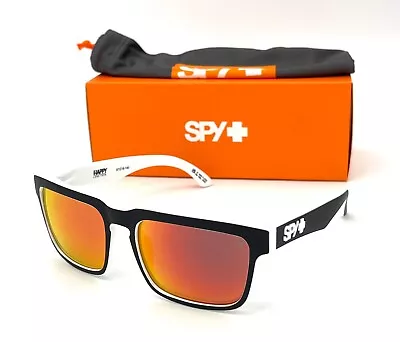 SPY HELM Whitewall / Happy Gray Green Red   57mm Sunglasses • $77.95