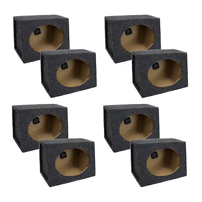 QPower 6 X 9 Inch Car Audio Speaker Box Enclosures Speaker Boxes Pair (4 Pack) • $114.99