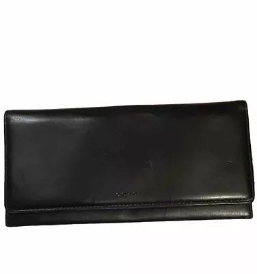 Vintage Men's Coach Long Wallet  Multiple Card  Money Compartments Unisex • $35