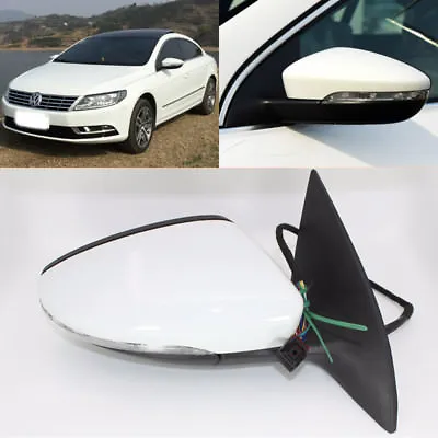 $139.99 • Buy 13Pins Power Adjusted Power Heated Passenger Side View Mirror For VW CC 2010-16