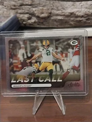 2022 Panini Absolute - Last Call #LC-4 Mason Crosby • $2.49