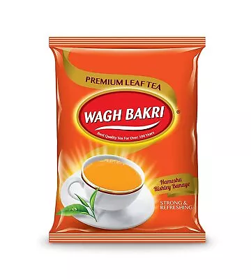 Wagh Bakri Premium Leaf Tea Strong Refreshing Indian Black CTC Masala Chai 500g • $25.19