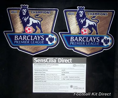 Official Manchester United 2010/11 Senscilia/lextra Football Shirt Patch/Badge • $6.50