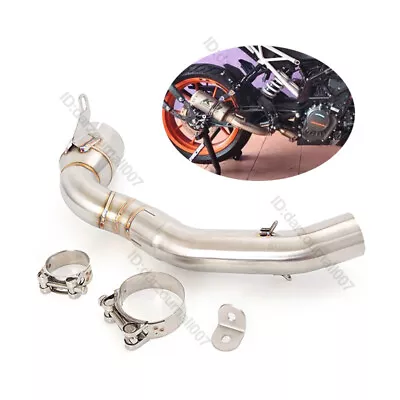 Scooter Escape Tube Exhaust System Mid Connect Link Pipe For Duke 200 2020-2023 • $95