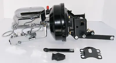 8  Disc Drum Power Brake Booster Master & Prop Valve Kit For 57-72 Ford Mercury • $224.65