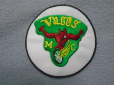 Outlaws M C Vagos Iron On Patch 3.5 Inch • $8