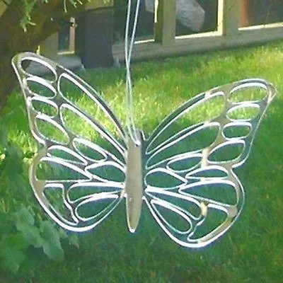 Mirrored Butterfly Wind Catcher Garden Acrylic Mirrors • £8.09