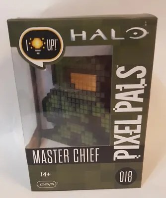Halo Master Chief 2017 Pixel Pals #018 Lights Up Display Piece New In Box (#132) • $70
