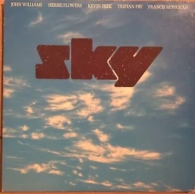 SKY - SKY  EX-/NEAR MINT  VINYL LP / Printed Card Inner / JOHN WILLIAMS • £8.50