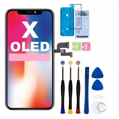 For IPhone X Quality Premium OLED Screen Display Digitizer Replacement Kit US • $27.92