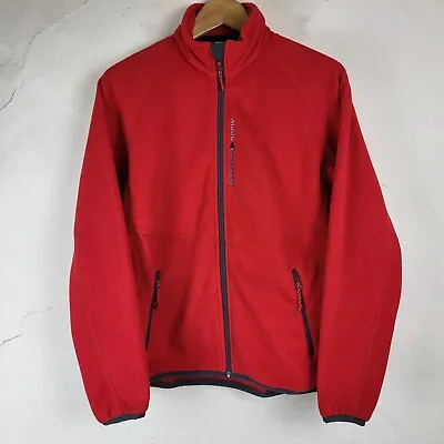Musto Evolution Womens UK12 Arctec240 Full Zip Fleece Jacket Red Outdoors Hiking • £32.99