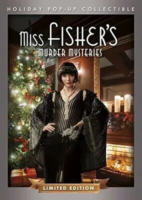 Miss Fisher's Murder Mysteries NEW DVD Holiday Pop-Up Collectible LIMITED ED. • $11.99