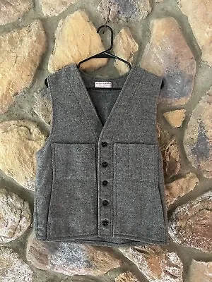 Vintage Filson Mackinaw Wool Vest Size Medium • $140