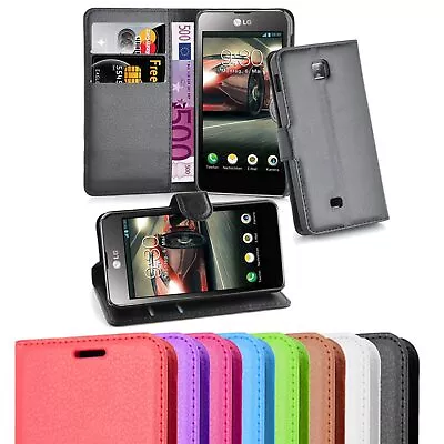 Case For LG OPTIMUS F5 / LUCID 2 Protection Book Wallet Phone Cover Magnetic • $10.99