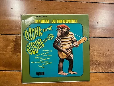 The Chimps Monkey Business Lp Vinyl Record Album Monkees Spoof W9199 • $19.99